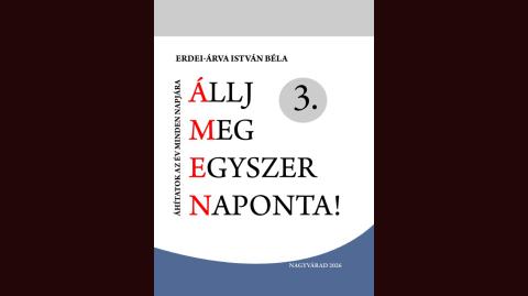Megjelent az ÁMEN áhítatos könyv harmadik kötete