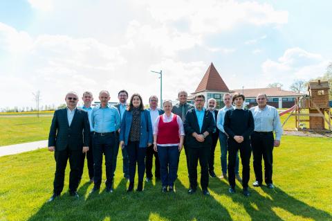 A KREK vezetősége a Teológiai Intézet tanáraival tanácskozott Hegyközszentmiklóson