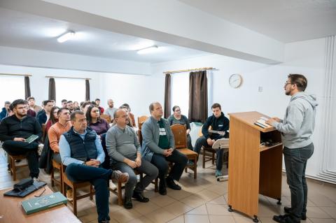 Teológiai hallgatók találkozója az egyházkerületi vezetőséggel