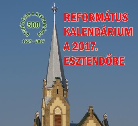 Megrendelhető a 2017-es Református Kalendárium